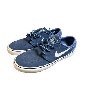 Nike SB Zoom Stefan Janoski OG+ Navy Blue Suede Skate Shoes FD6757-400 Mens 5.5